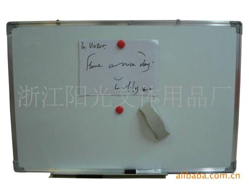 factory direct sales （small wholesale whiteboard） galvanized whiteboard aluminum alloy whiteboard yiwu blackboard