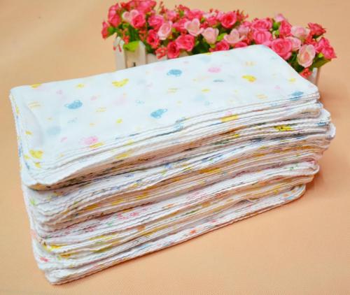high density double gauze children handkerchief baby saliva towel handkerchief feeding towel