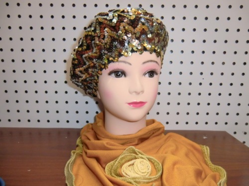 Sequin Hat， Handicraft Hat， Clothing Accessories