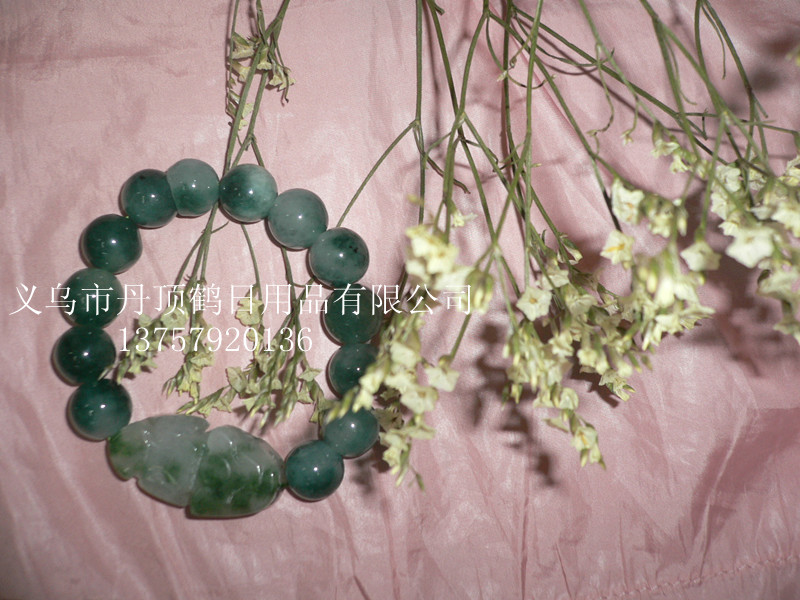 玉石手链 手链 饰品 手镯 招财貔貅手链批发