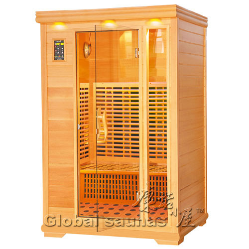 002B Fir Double Sauna Room