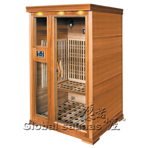 002c model red cedar sauna house