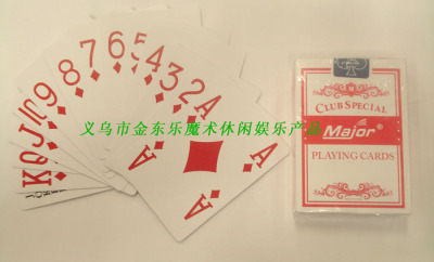 Poker big word card 300G French paper card card fine card manufacturer direct sale