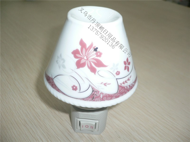 陶瓷小夜灯 小夜灯批发  卡通小夜灯（花色混）