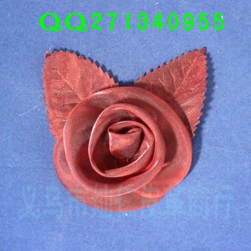Yihua Lace Arf0327 Children‘s Shoe Ornament Corsage Red Clothing Corsage Brooch Handmade Corsage Production Wholesale