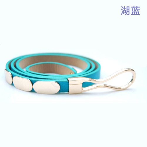 belt factory stock spot women‘s imitation leather belt 2 yuan belt