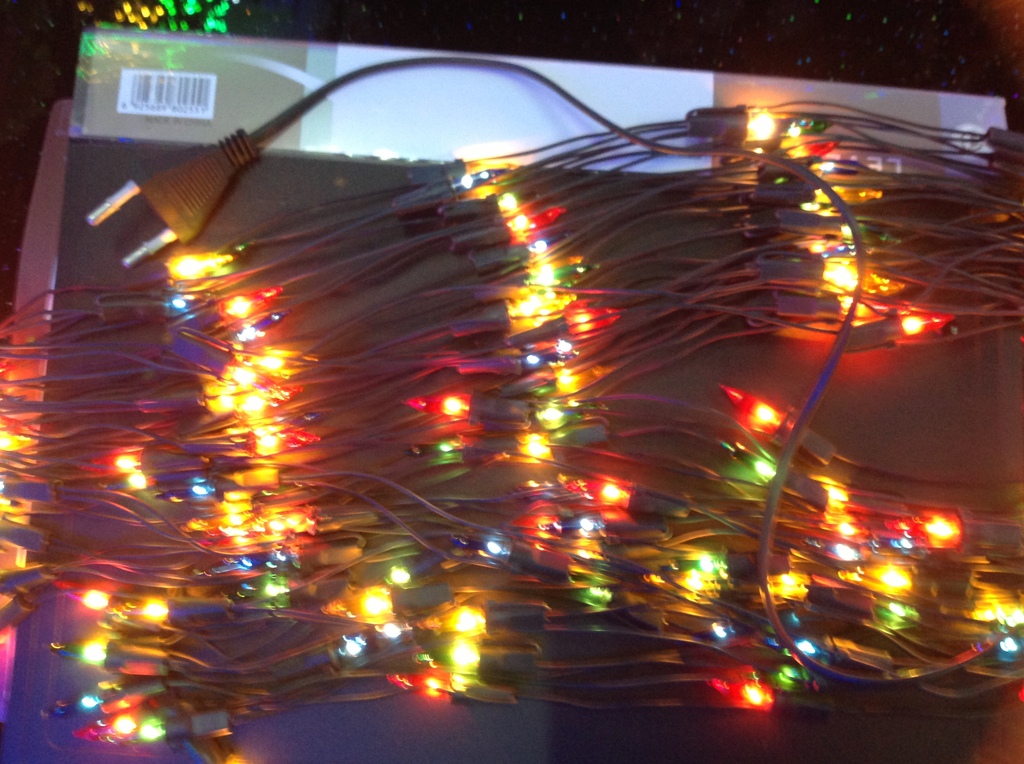 圣诞节彩灯 网状灯