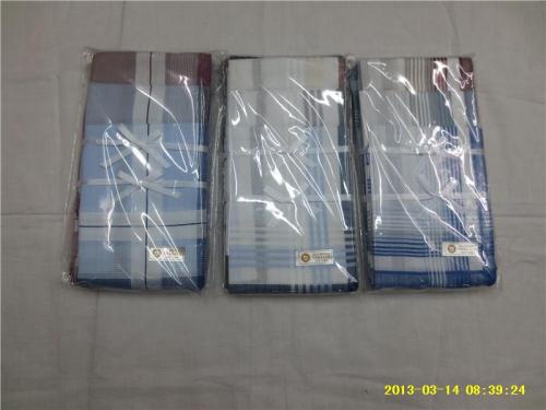 100% Cotton Handkerchief 40*40， Light Color， Environmentally Friendly， Colorfast， Easy to Absorb Water， Place of Origin Shanghai