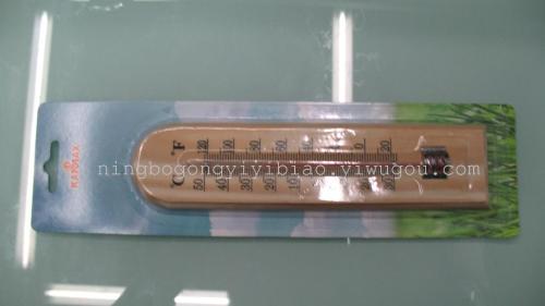 wholesale office student teaching tools thermometer wood plastic sheet bath thermometer