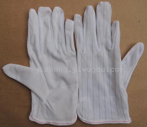 anti-static glue dispensing non-slip gloves point plastic gloves dust-free gloves anti-static gloves anti-slip gloves