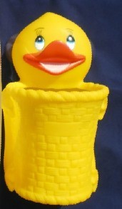 cartoon toothbrush holder， cartoon pen holder， cartoon toothpaste holder， storage tube factory direct sales small yellow duck style