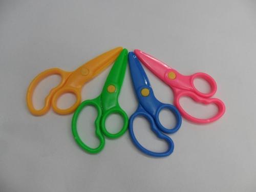 Full Plastic Scissors， Safety Scissors 101