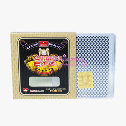 Authentic Taiwan EYT wear-Resistant Waterproof High Quality Plastic Playing Cards 