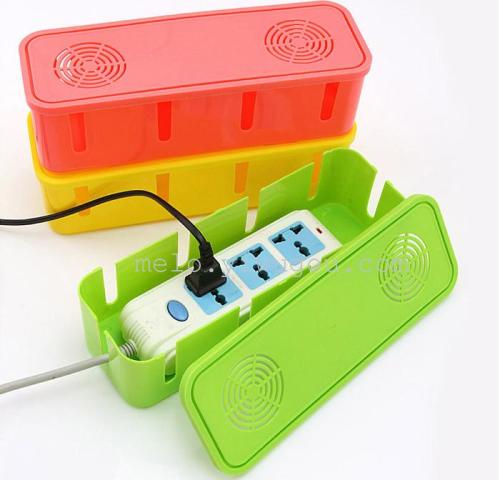 Socket Storage Box Oversized Power Cord with Heat Sink Hub Patch Board Cable Box Cable Box