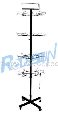 Manufacturer direct selling iron four-layer anti-theft display rack