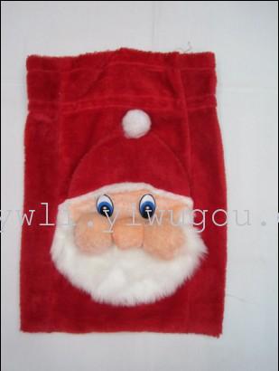 圣诞老人礼物袋  圣诞雪人礼物袋子   贴花圣诞礼物袋