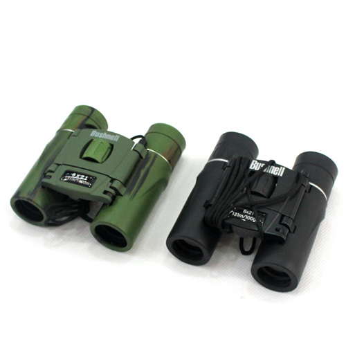 8X21袖珍双筒高倍望远镜 绿膜高清夜视 微光夜视