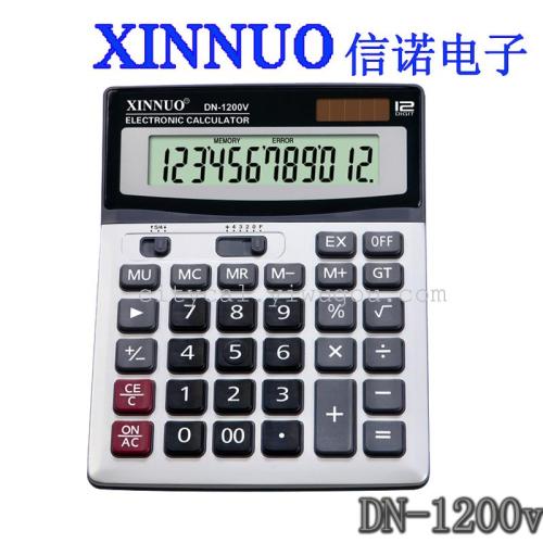 xinnuo dn-1200v desktop solar calculator