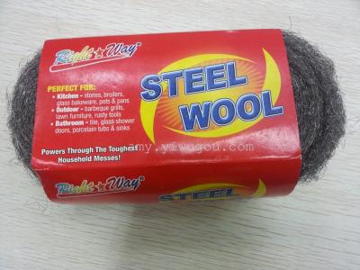 Shopkeeper shot steel ball 130g steel wool. 150g steel wool cleaning