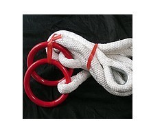 Plastic Dipped Rope Rings