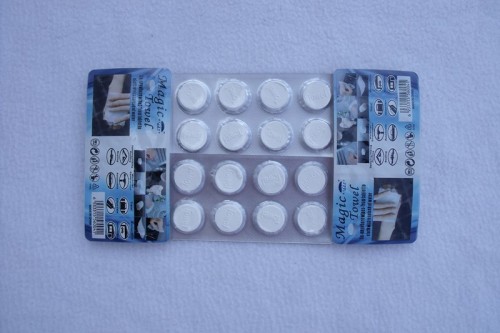 8 Tablets Compressed Non-Woven Towel