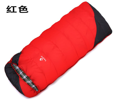 Sleeping bag cotton sleeping bag envelope style windproof warm sleeping bag