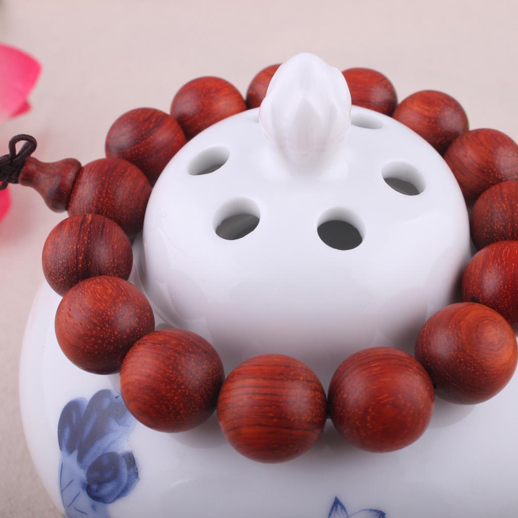 小叶紫檀佛珠手串批发  精品顺纹小叶紫檀佛珠手串