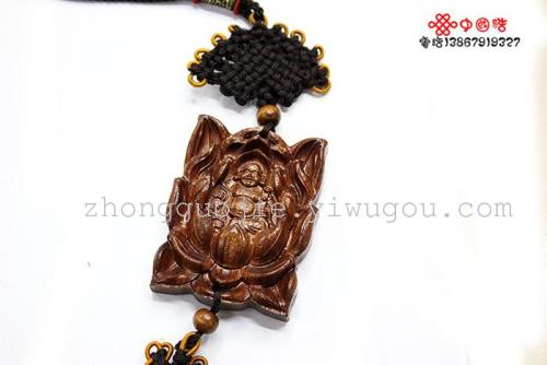 guanyin buddha statue rosewood carving decoration safe access jewelry hang decorations pendant hanging ornament home office travel wall decoration gift gifts