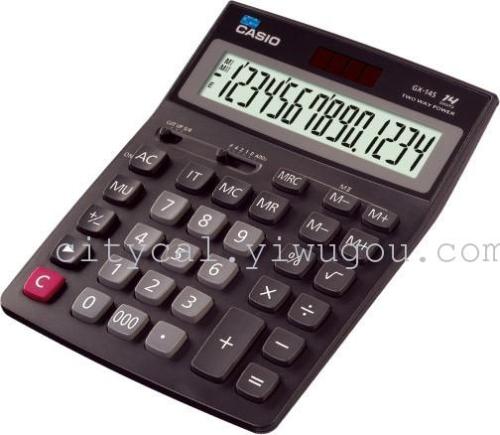 Casio Calculator GX-14S 14-Digit Calculator Large Screen Calculator Office Calculator