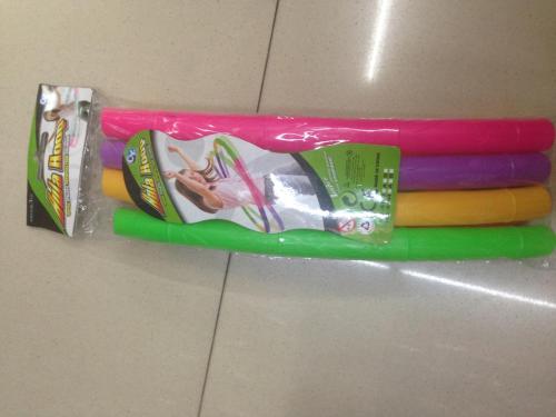 Children‘s Detachable Colorful Mixed Color Sandable Weighted Adjustable Size Printing Hula Hoop 