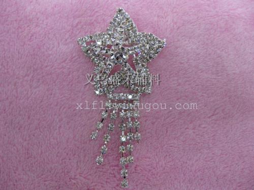 exquisite welding grab chain ornament brooch flower clothing decoration buckle shoe buckle luggage accessories