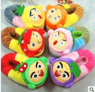 dormitory new fruit cartoon cotton slippers guobao agent series wholesale factory direct sales
