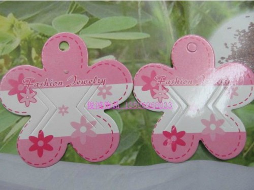 self-produced and self-sold diy handmade jewelry hair accessories accessories packaging card white card plum blossom barrettes card awesome