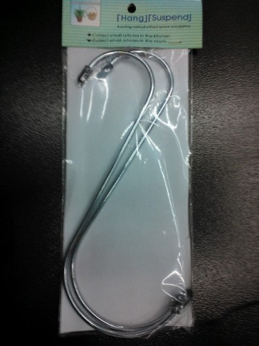 Multi-Functional S-Shape Hook， S Hook Multi-Functional Metal Hanging S Hook Stainless Steel Color Chrome Plated S Hook