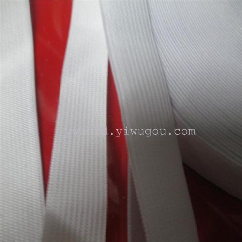 huacheng spot goods 1.8cm white plain elastic band 426# hook elastic band low price sales