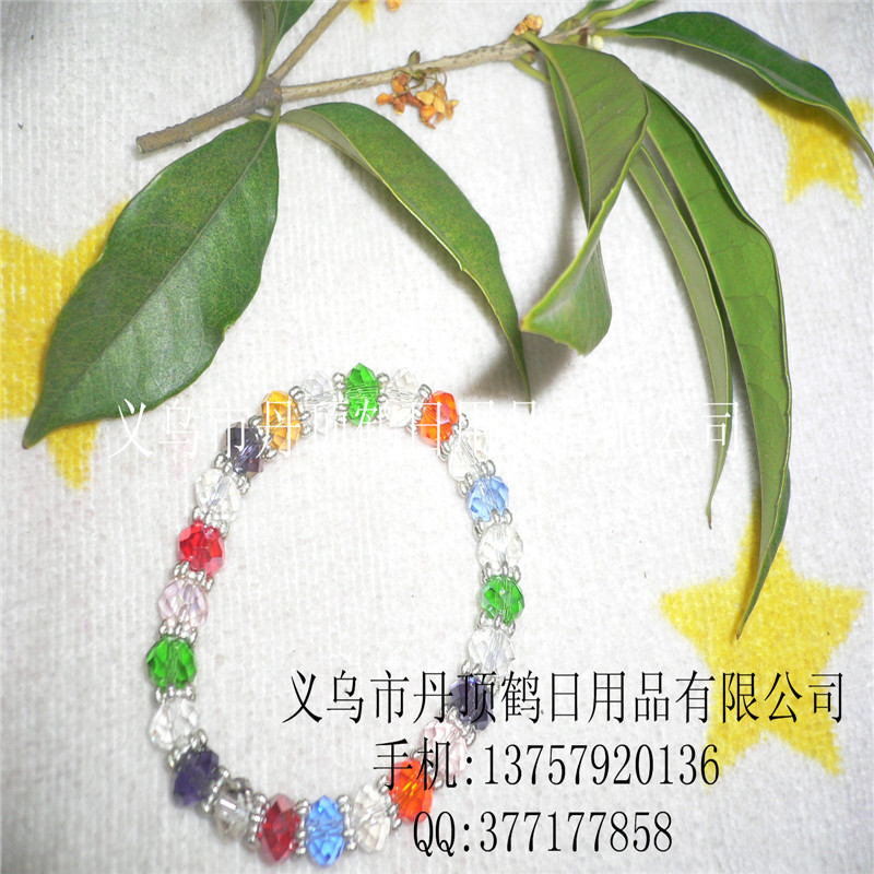 水晶手链批发 5-6MM石榴石 玛瑙 碧玺饰品手链批发