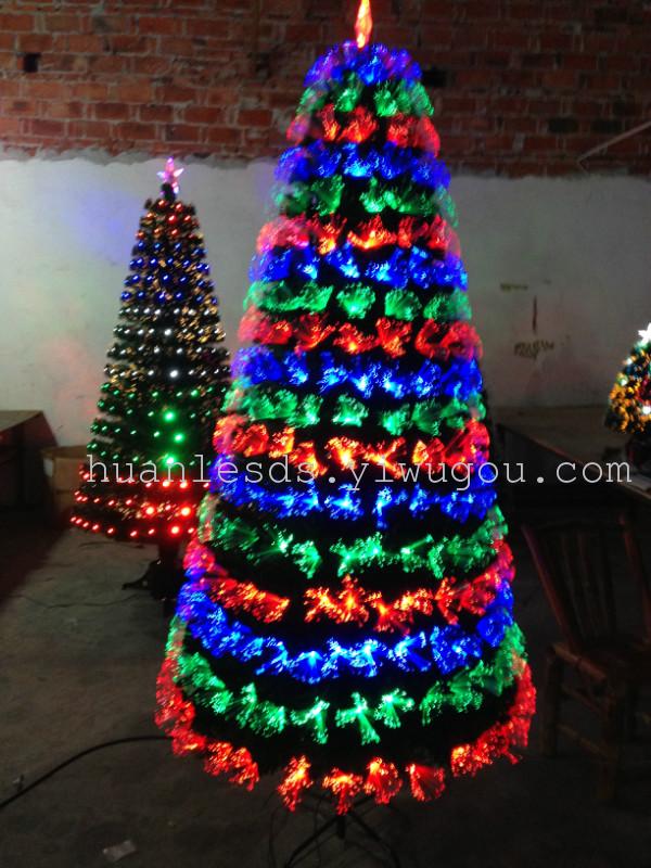 三色毛头树1 圣诞树 圣诞用品