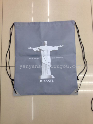 factory direct sales leisure bag drawstring bag