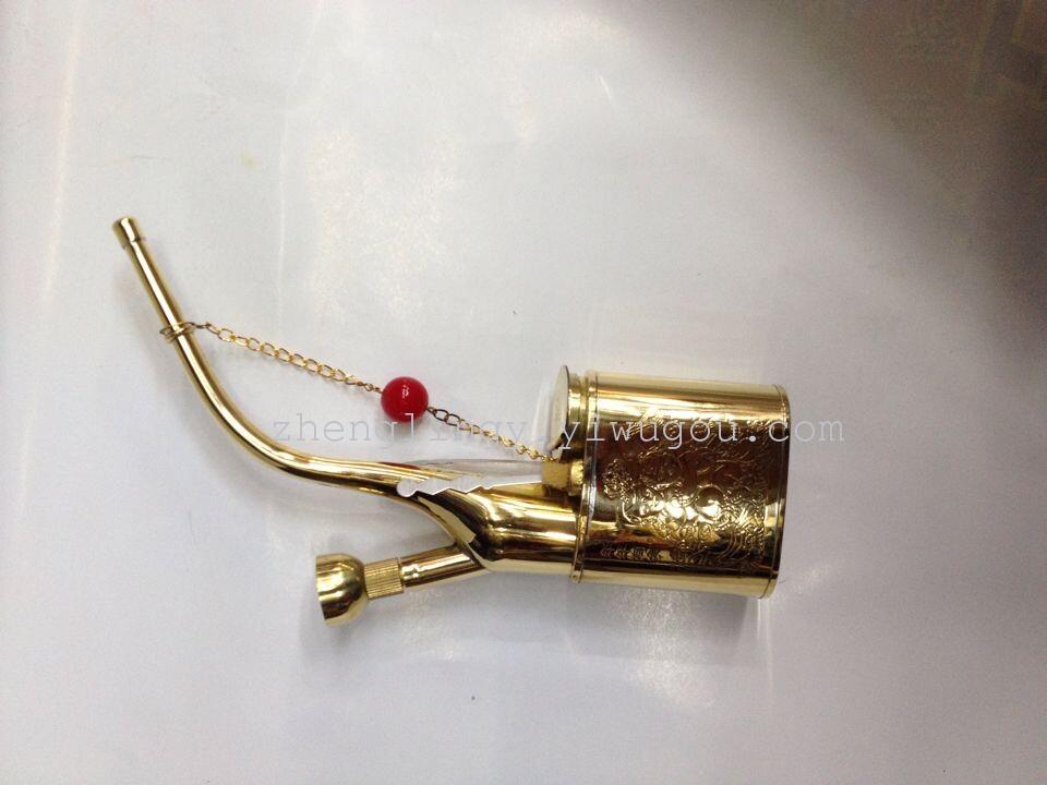 鑫玉堂 复古水烟袋水烟斗老式水烟壶水烟筒二用烟壶