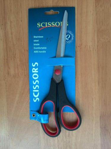 9.5-inch rubber scissors student scissors office scissors nail card scissors tailor scissors