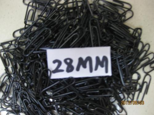 various specifications of color coated paper clips 28mm