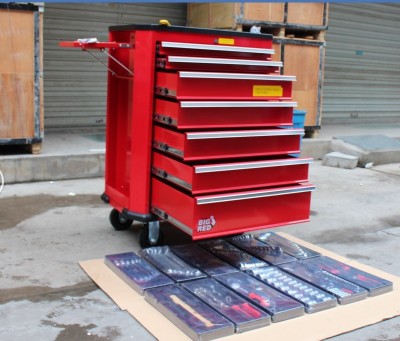 -multi-function large capacity drawn-out toolbox