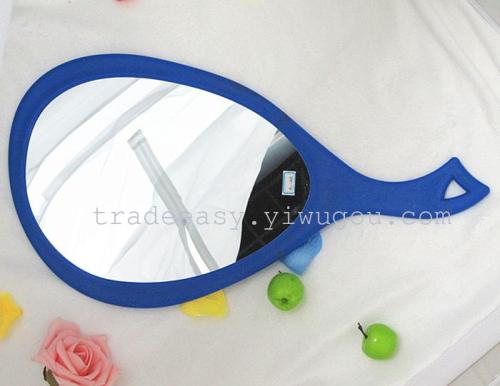 factory direct plastic handle mirror cosmetic mirror teardrop mirror rear mirror cosmetic mirror