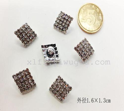 exquisite welding grab chain button brooch decorative buckle shoe buckle luggage accessories