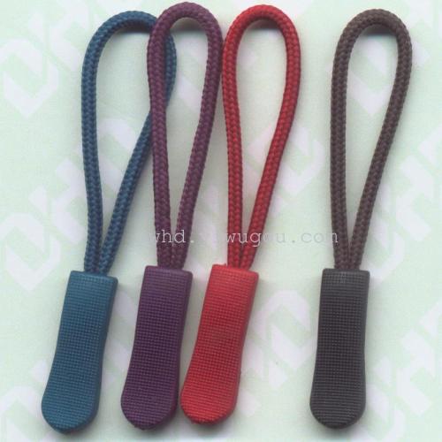 PVC Environmentally Friendly Injection Molding Clothing Luggage Accessories Rope Zipper Head Pull Tail Pull Piece