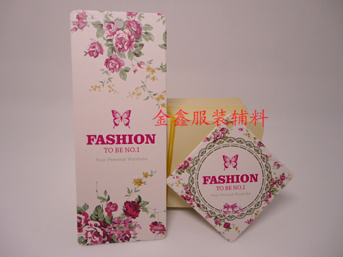 thickened tag trademark listing women‘s clothing tag oem