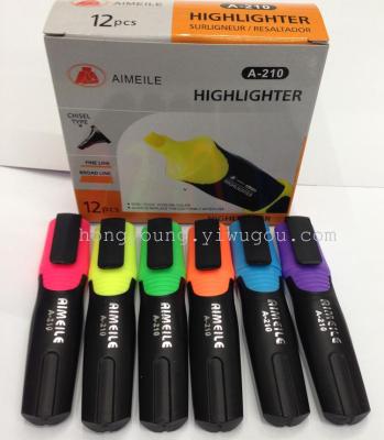 Wholesale WZL highlighters, liquid highlighters, double-color highlighter QQ:12900048 please consult