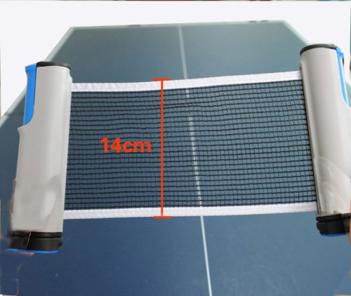 the new material of the telescopic table tennis net is durable
