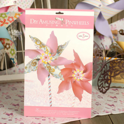 New High-grade 606567 Handmade Colorful Exquisite Fashion Windmill Production
