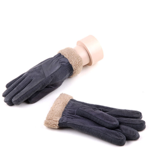 hundred tiger king gloves wholesale. women‘s fashion imitation velvet leather gloves. women‘s casual woolen yarn is really leather gloves.